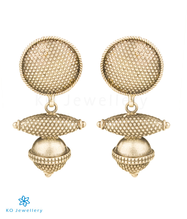 The Saanvi Antique Silver Earrings