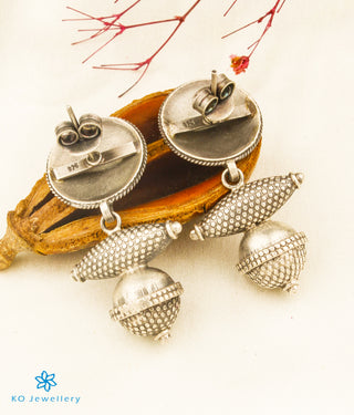 The Saanvi Antique Silver Earrings