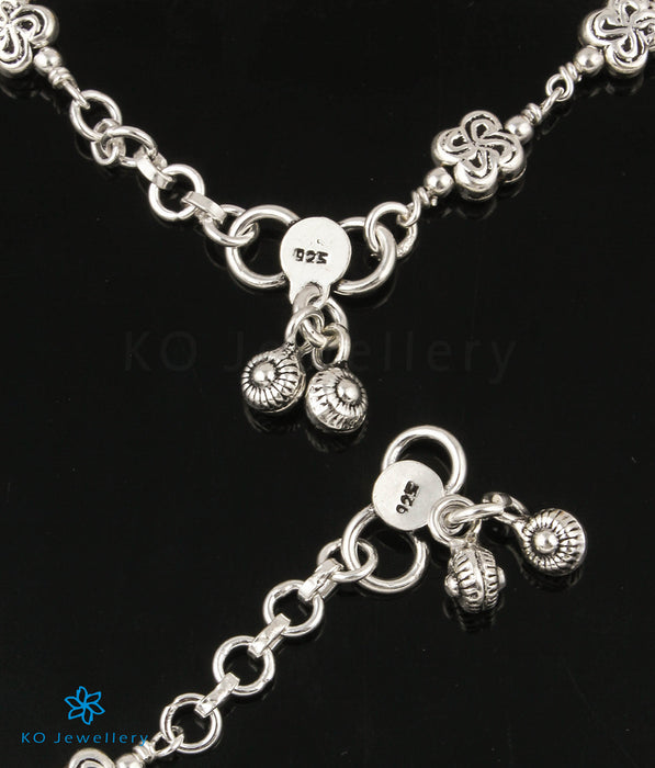 The Misha Silver Kids Anklets (5-10 yrs)