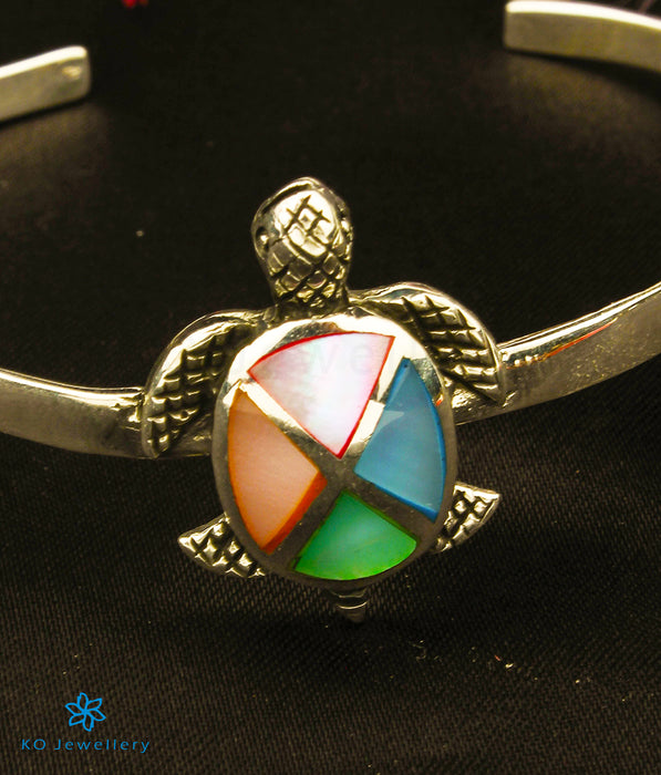 The Turtle Silver Kada/Bracelet