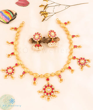 The Ankush Silver Jadau Necklace