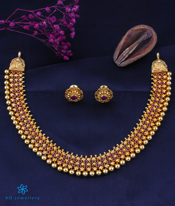 The Padmavat Antique Silver Necklace