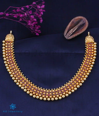 The Padmavat Antique Silver Necklace