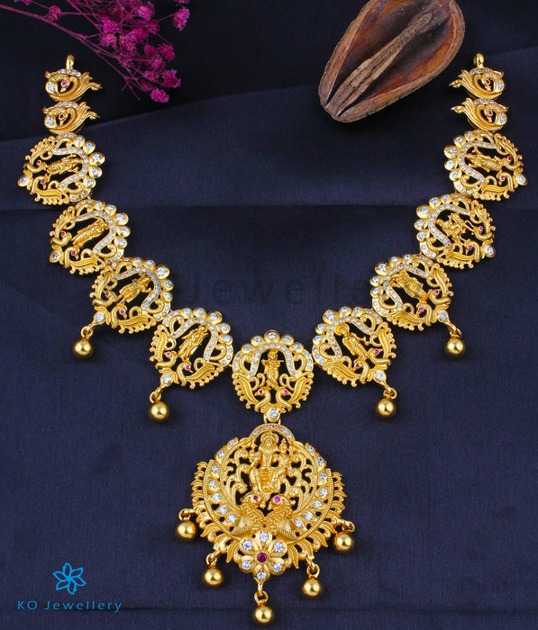 The Dashavatara Silver Necklace