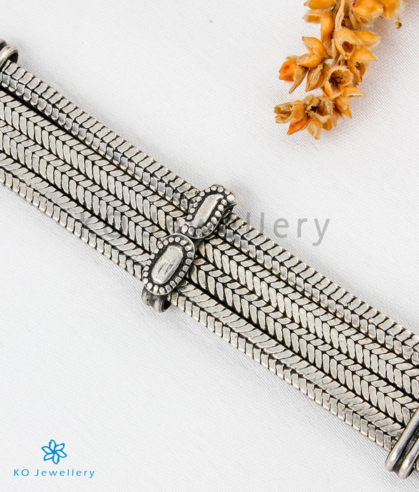 The Atharv Silver Bracelet