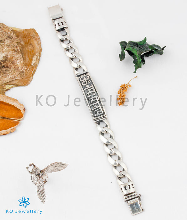 The Shivay Silver Bracelet