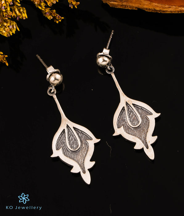 The Goth Chic Silver Earrings