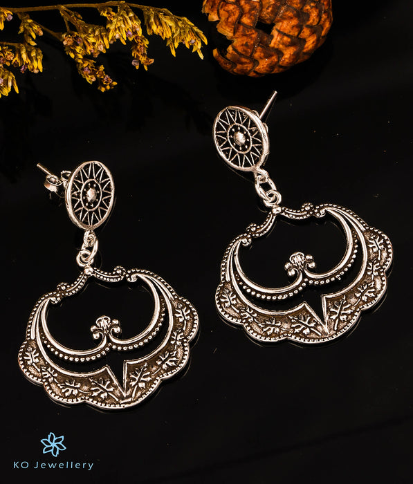 The Byzantine Silver Earrings