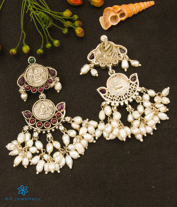 The Saira Silver Guttapusalu Necklace Set Of 2