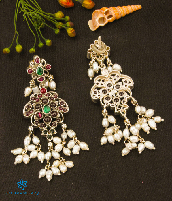 The Sagara Silver Guttapusalu Necklace Set Of 2