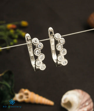 The Dania Silver Hoop Earrings