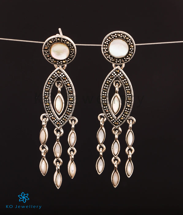 The Ophelia Silver Marcasite Earrings