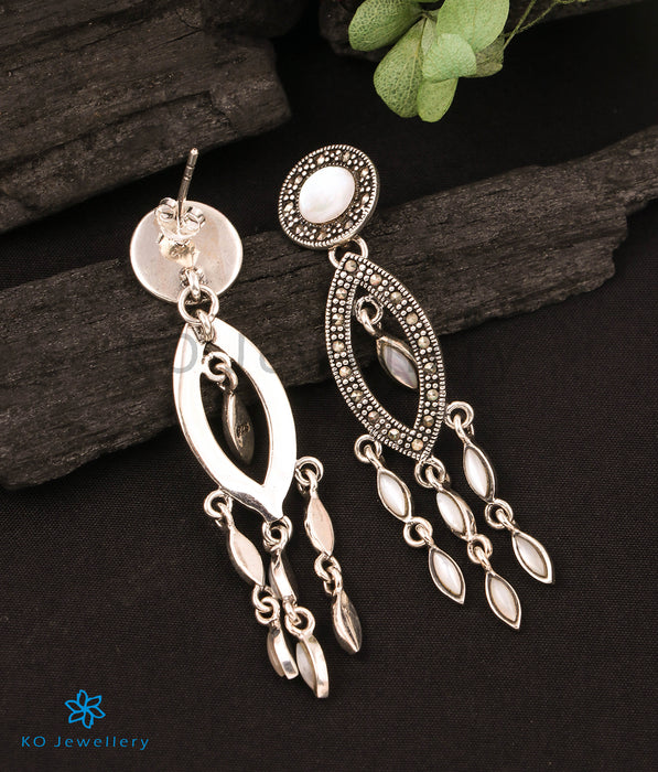 The Ophelia Silver Marcasite Earrings