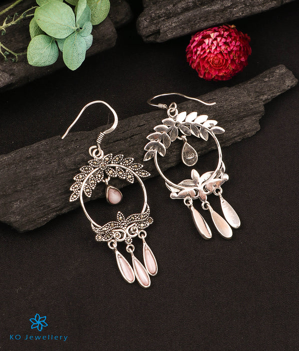 The Alyona Silver Marcasite Earrings