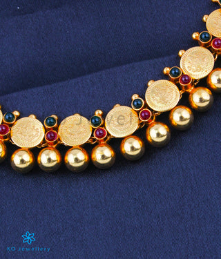 The Laxmi Kasumala Silver Necklace