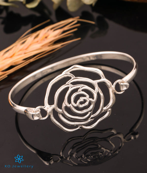 The Rose Silver Openable Bracelet