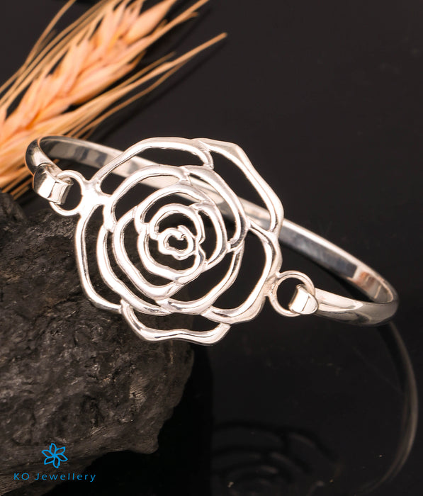 The Rose Silver Openable Bracelet
