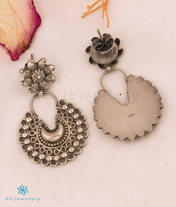 The Ravina Antique Silver Earrings