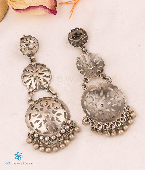 The Aniksha Antique Silver Earrings