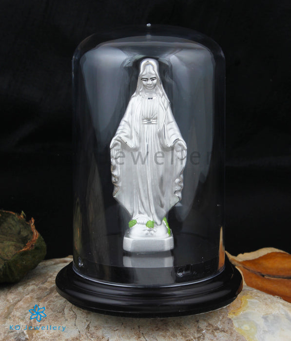 The Mother Mary 999 Pure Silver Idol
