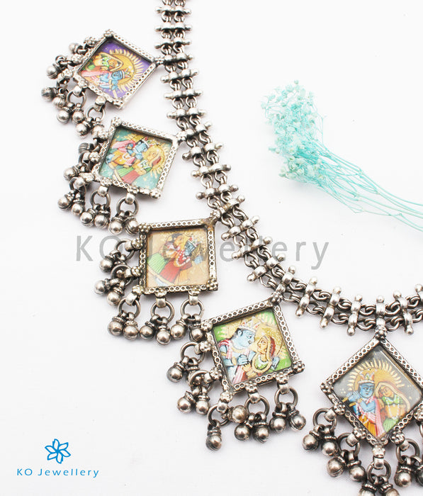 The Rasa-leela Antique Silver Necklace