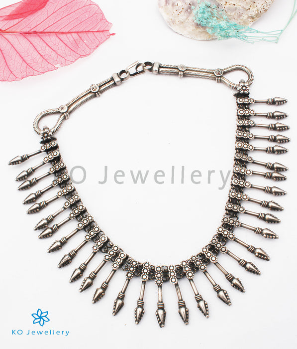 The Lopa Antique Silver Necklace