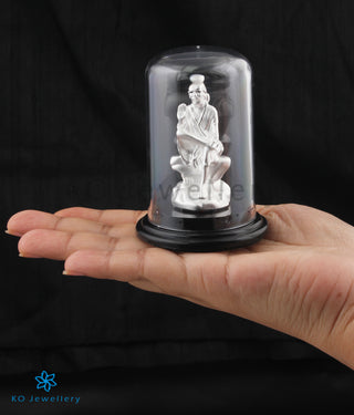 The ShriKrishna 999 Pure Silver Idol (3.5 inches)