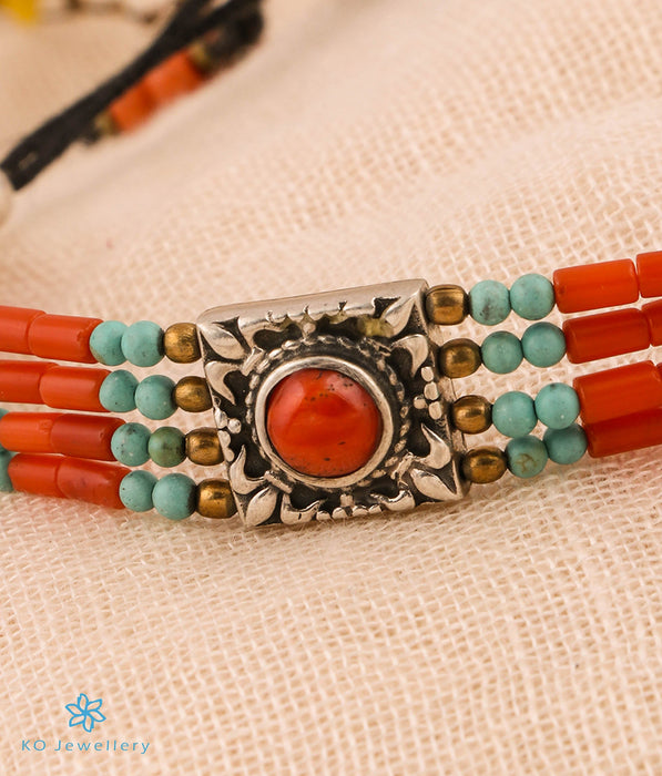 The Gypsy Turquoise Antique Silver Bracelet