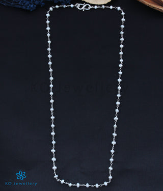 The Iravat Silver Pearl Necklace