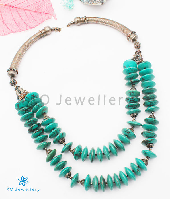 The Tara Turquoise Antique Silver Necklace