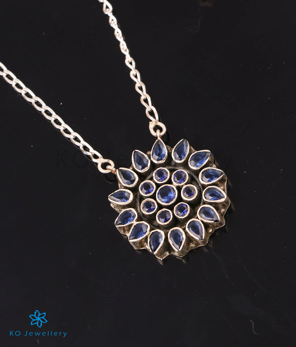 The Mehtab Silver Gemstone Necklace