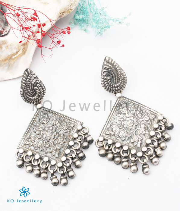 The Adhanika Silver Earrings