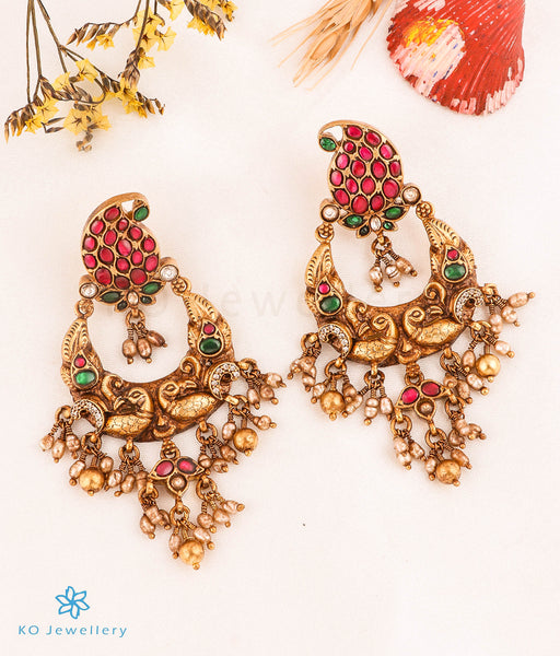 Buy Authentic Earrings LV Blooming Italy/plated Gold Online in India 