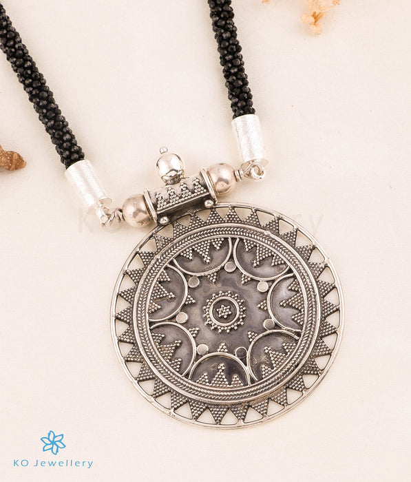 The Asmi Silver Antique Necklace