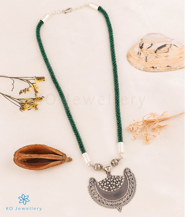 The Ghazal Silver Antique Necklace