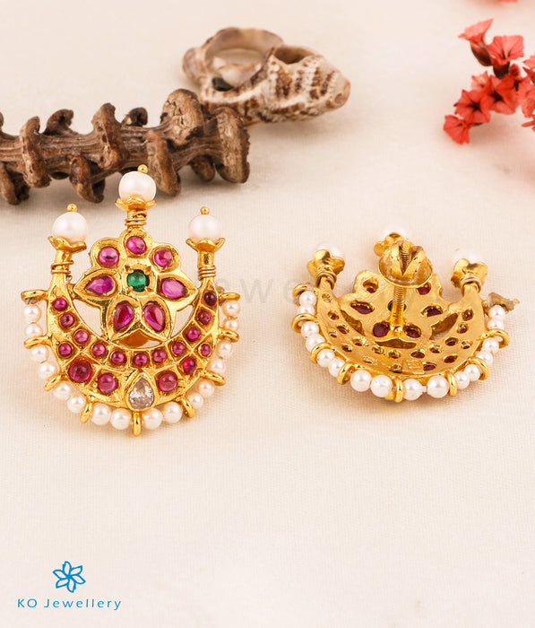 Kumar Jewels Female Indian Traditional Designer Kundan Pearl Beaded Big  Earrings Jewelery, Size: Standard at Rs 3696/pair in Jalandhar