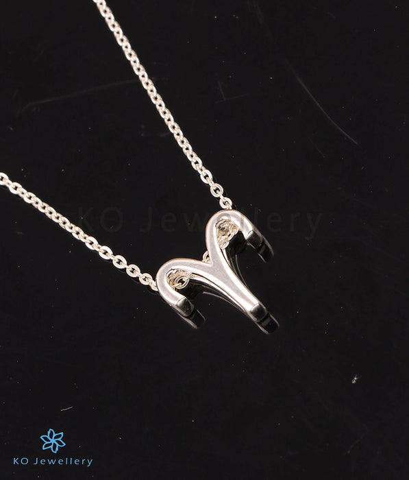 The Aries Zodiac Silver Necklace