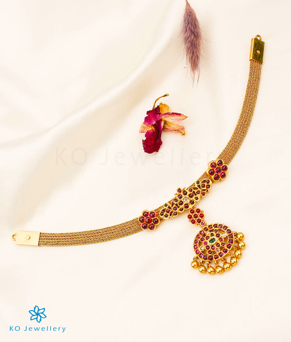 The Yamuna Addigai Silver Necklace