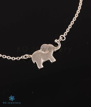 The Wise Elephant Silver Bracelet