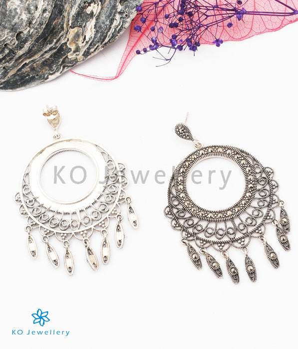 The Sparkle Silver Marcasite Earrings