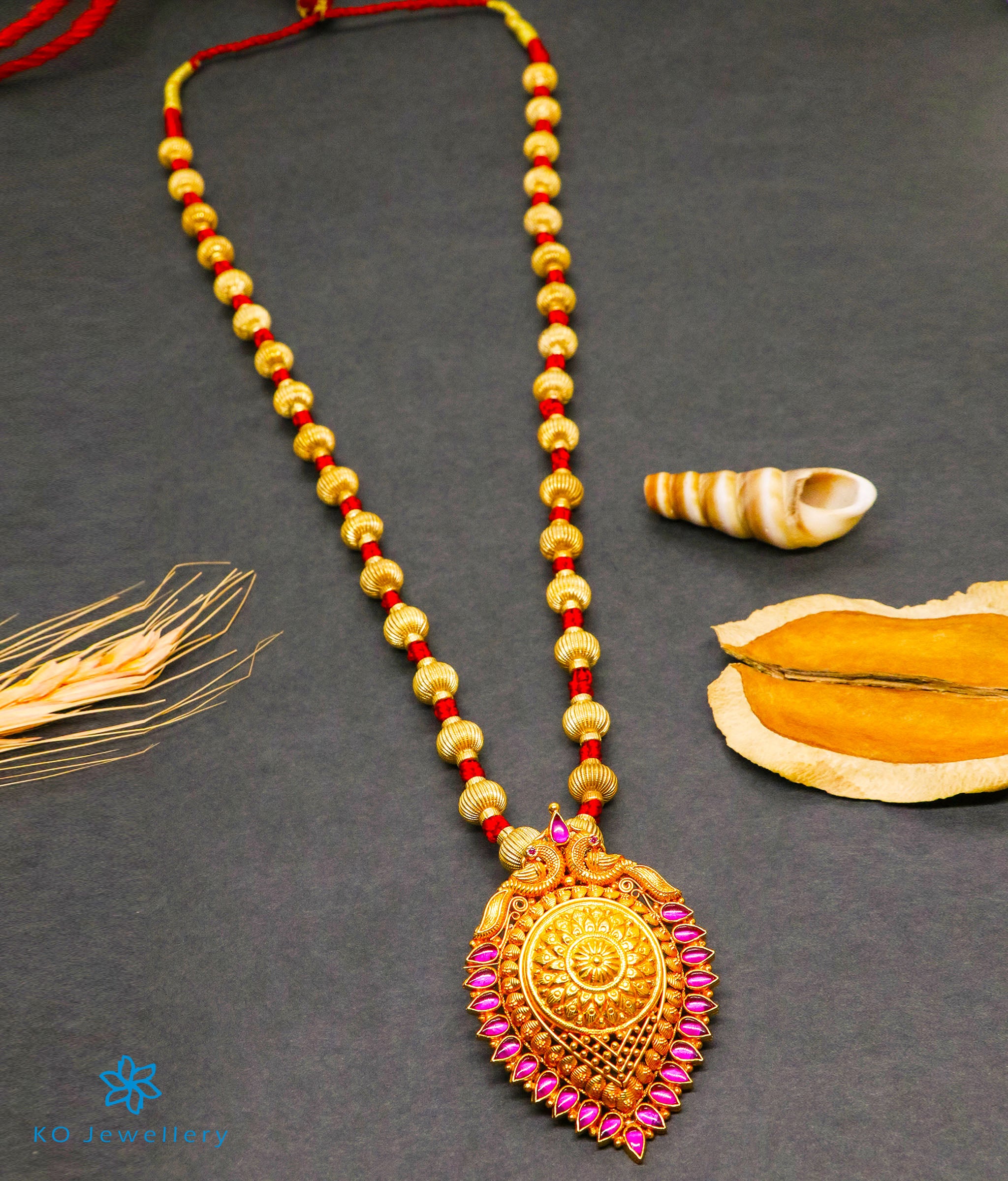 Necklace Chain Jomale Sara With Pendant Jo Mala Gold Designs 2025