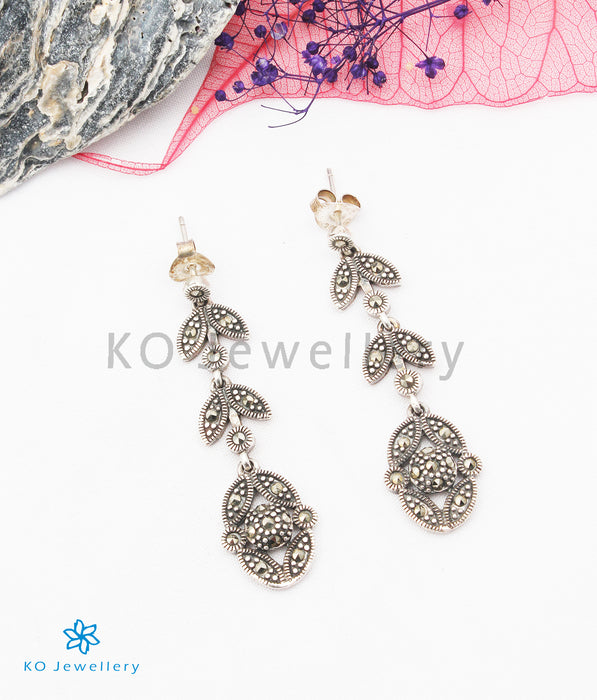 The Orelia Silver Marcasite Earrings
