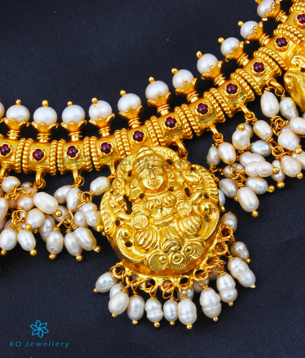 The Namrata Lakshmi Silver Necklace
