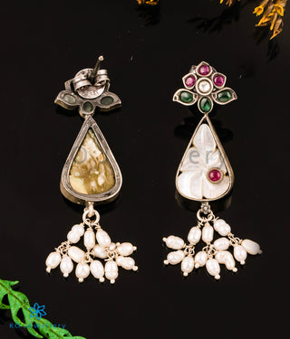The Amuktika Silver Pearl Earring