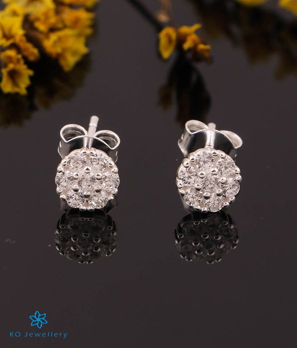 The Circlet Sparkle Silver Earstuds