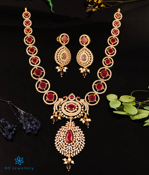 The Jatasya Silver Necklace & Earrings