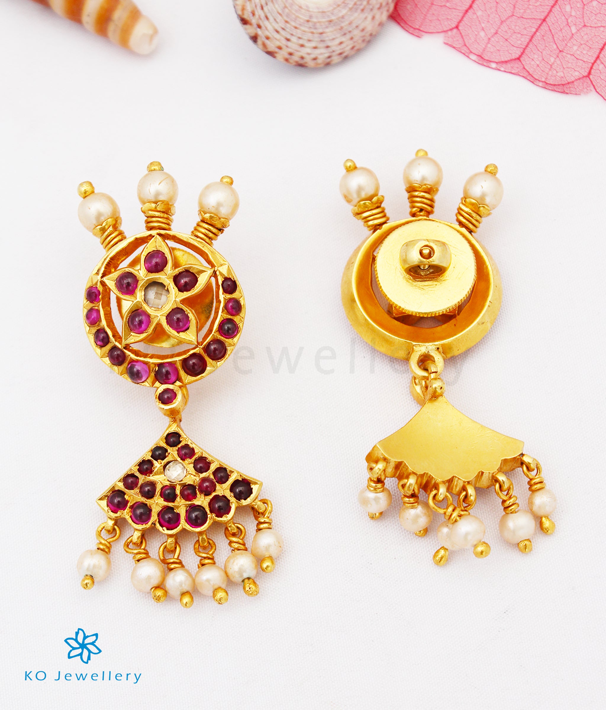 Classic south Indian gemsetting Kundala velai jewellery - buy online ...