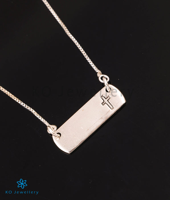 The Silver Tag Necklace