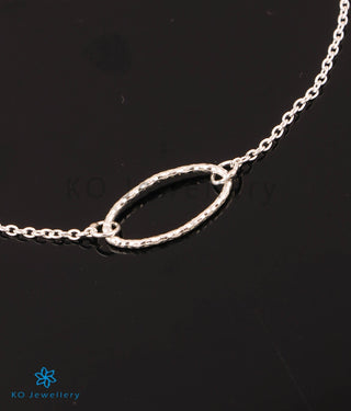 The Oval Silver Bracelet