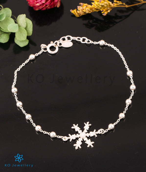 The Snowflake Silver Bracelet